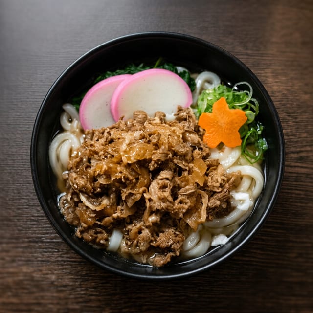 Beef Udon.