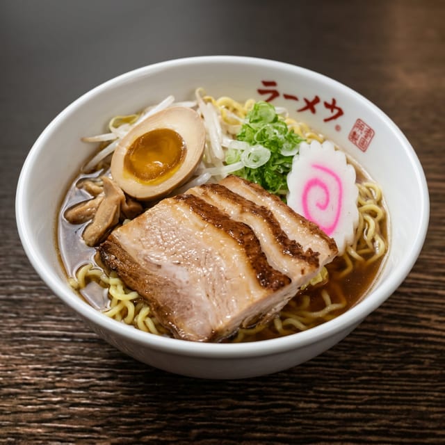 Pork Shoyu Ramen.