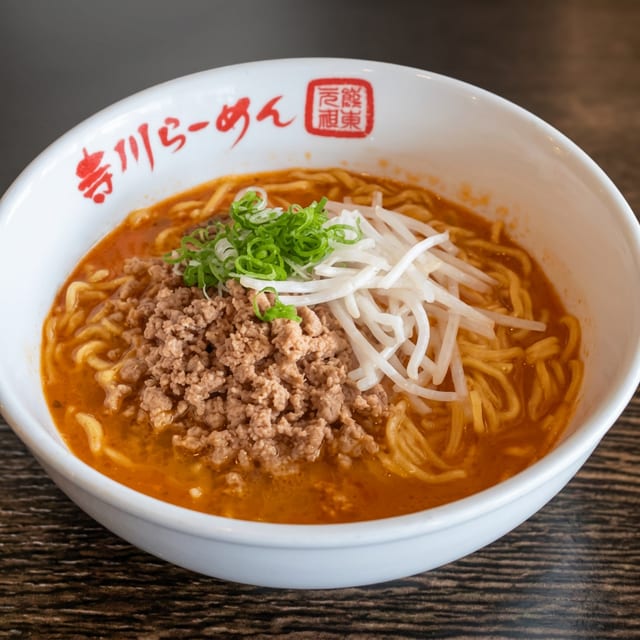 Chicken Tan Tan Ramen.