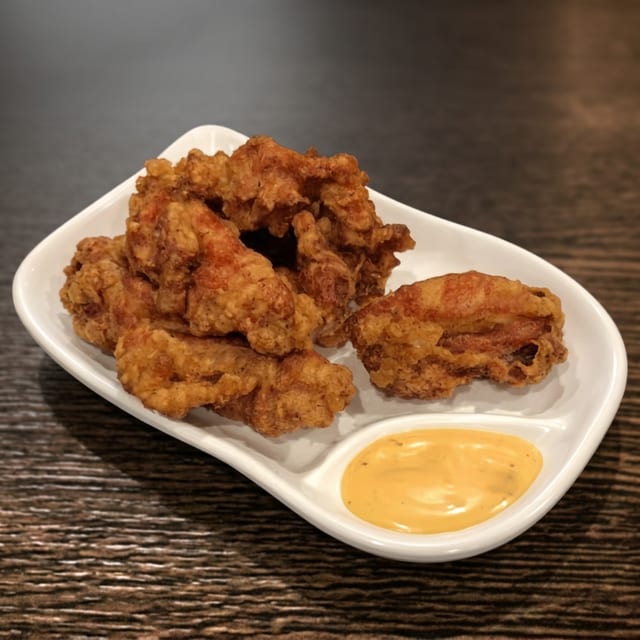Karaage Chicken.